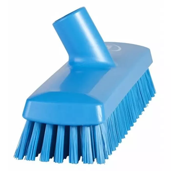 VIKAN Deck Brush Blue 32 mm Medium Polyester, Polypropylene & Stainless Steel Bristles, 70433