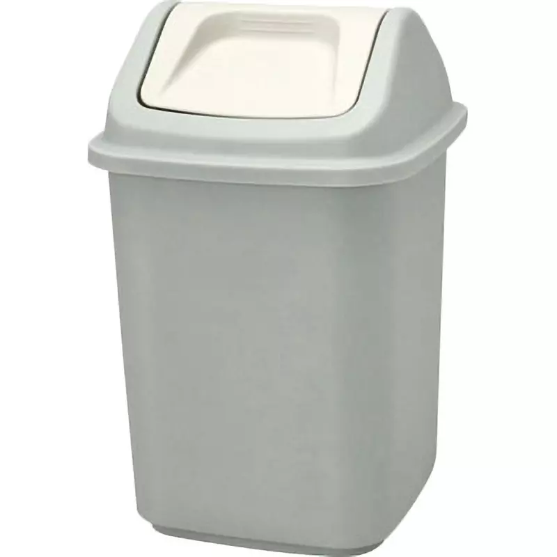 MonotaRO Trash Can Swing Type Capacity About 20L 295x295x460 mm Polypropylene About 20 L Capacity, XDL-20E-8
