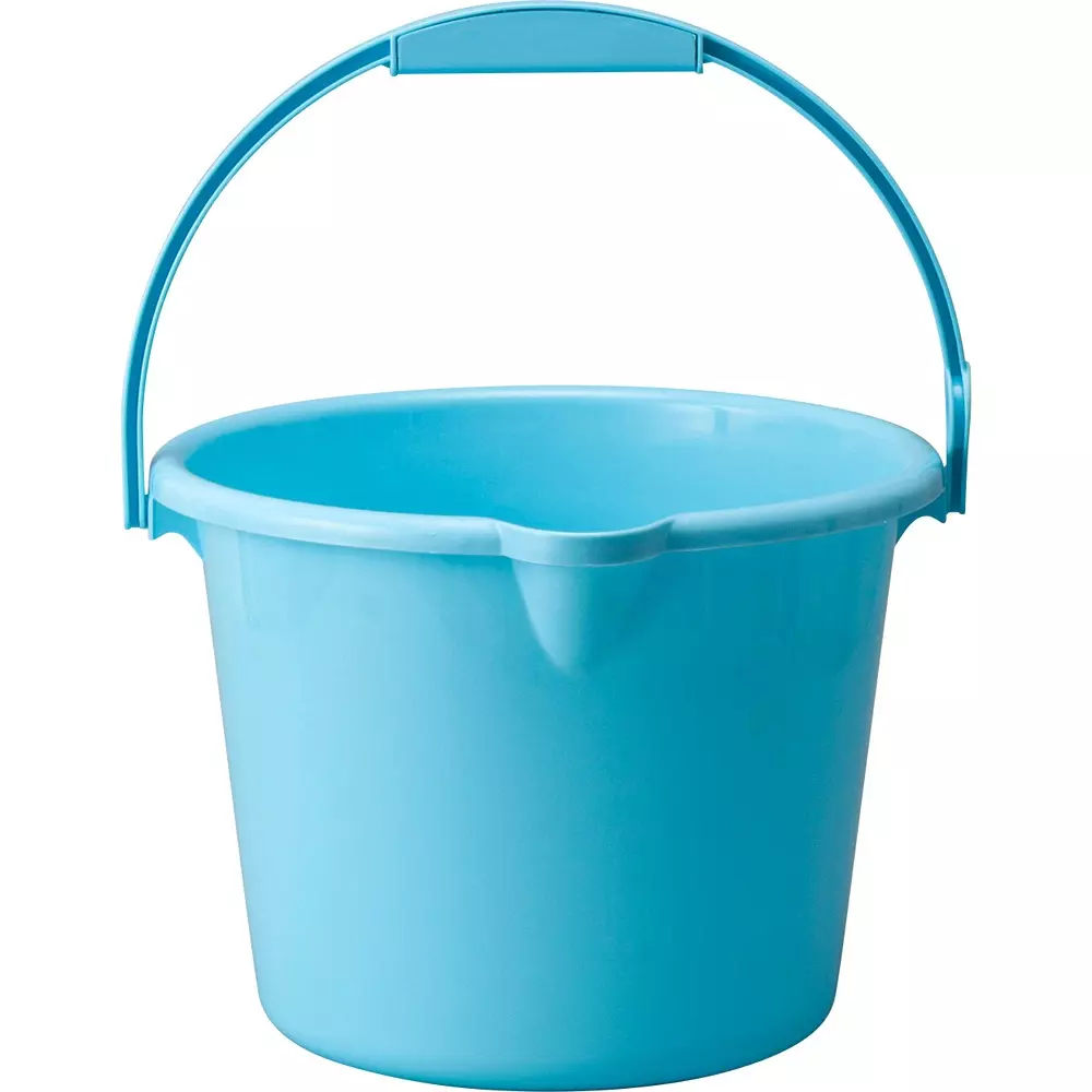 MonotaRO Bucket Made of Pp With Spout Blue 280x270x205 mm, 43775193