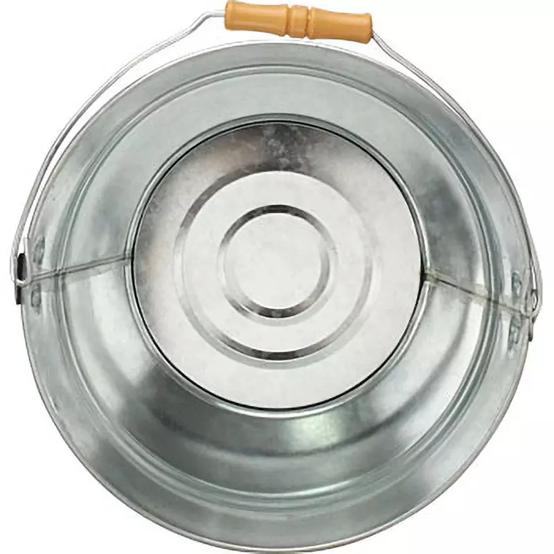 monotaro-bucket-steel-silver-about-13-l-capacity-13l