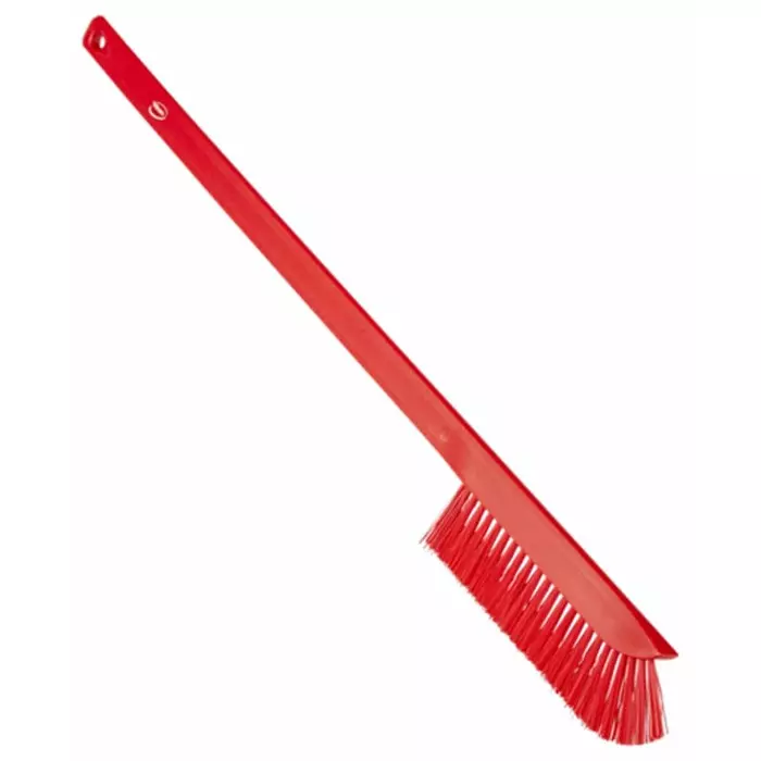 VIKAN Scrubbing Brush  Medium 40 mm Bristle Length Red, 41974