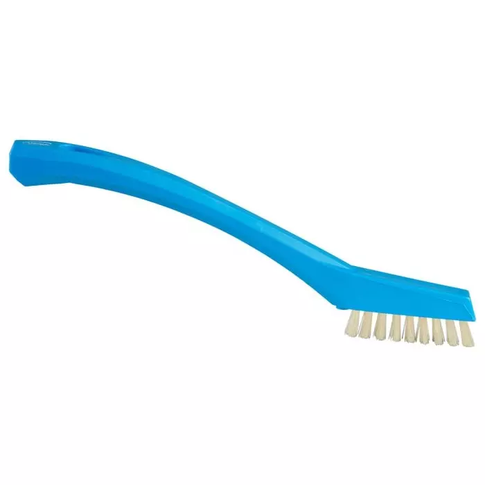 VIKAN Scrubbing Brush PET Extra Hard 11 mm Bristle Length Blue, 44023