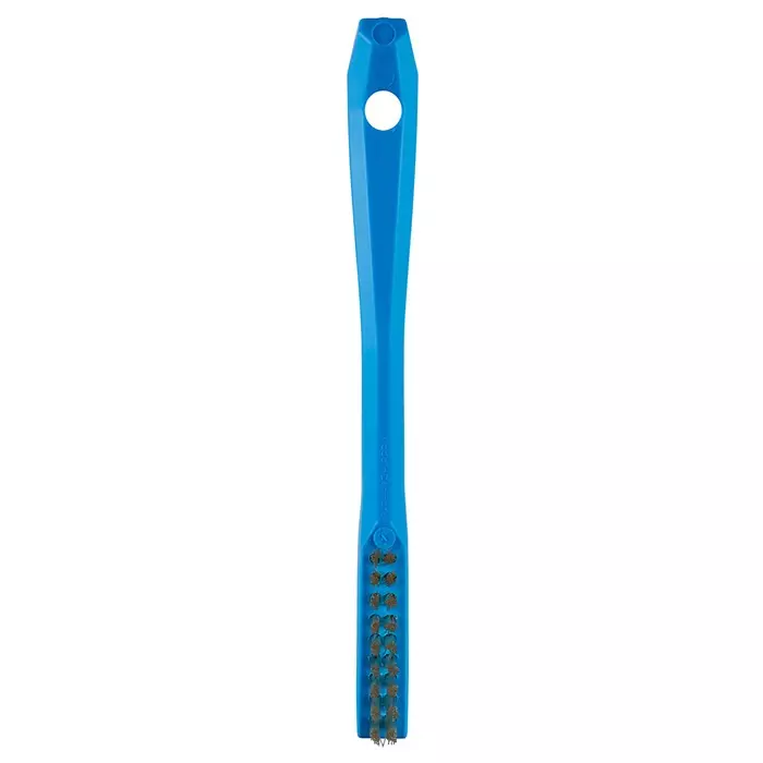 VIKAN Scrubbing Brush PET Extra Hard 11 mm Bristle Length Blue, 44023