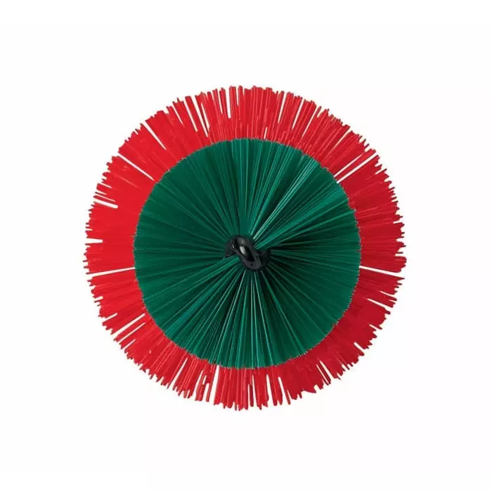VIKAN Scrubbing Brush Polyester Hard 40 mm Bristle Length Black, 525352