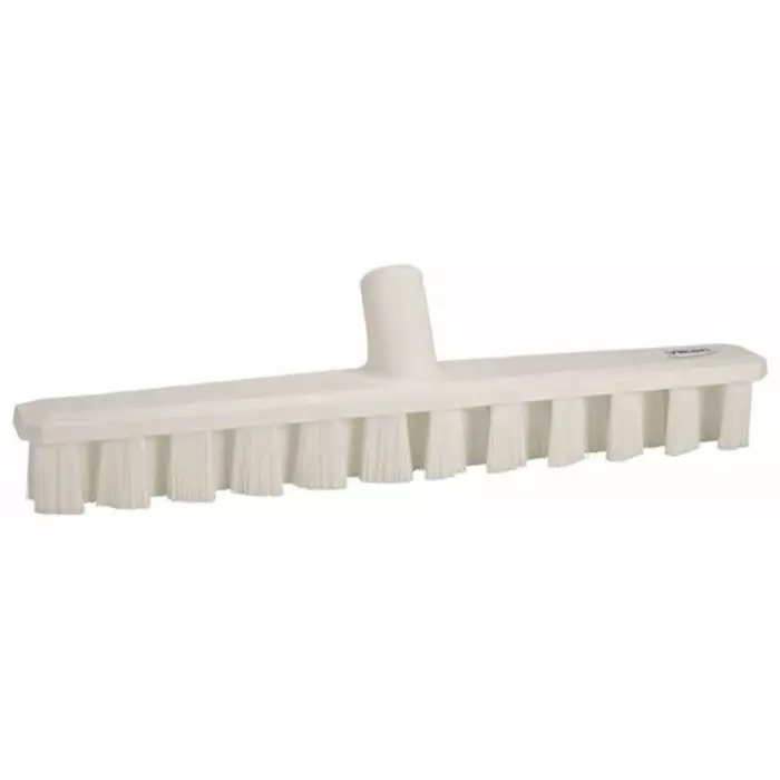 VIKAN Deck Brush White 37 mm Hard Polyester, Polypropylene & Stainless Steel Bristles, 70645