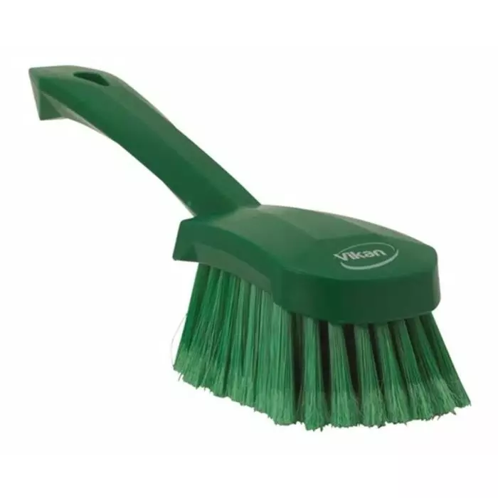 VIKAN Scrubbing Brush Polyester, Polypropylene & Stainless Steel Soft 270 mm Bristle Length Blue, 41943