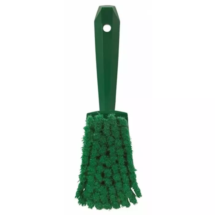 VIKAN Scrubbing Brush Polyester, Polypropylene & Stainless Steel Soft 270 mm Bristle Length Blue, 41943