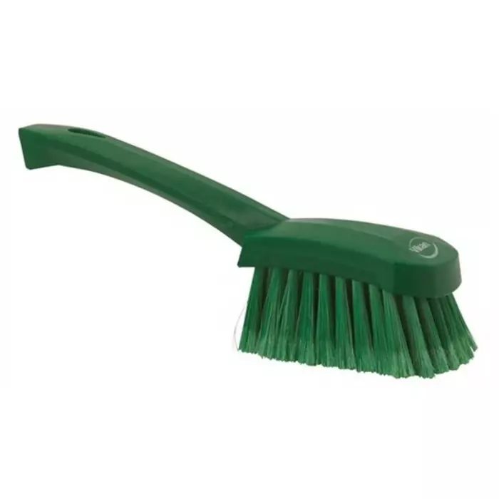 VIKAN Scrubbing Brush Polyester, Polypropylene & Stainless Steel Soft 270 mm Bristle Length Blue, 41943