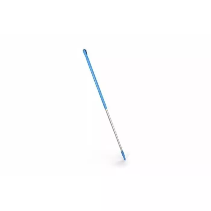 VIKAN Broom Handle Blue Anodised Aluminium & Polypropylene 1.51 m for Use with Brooms, 29373