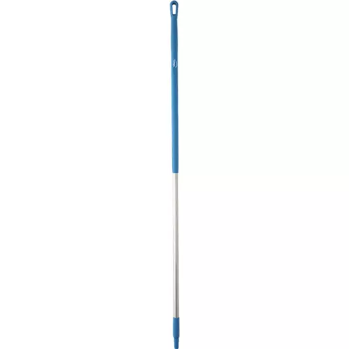 VIKAN Broom Handle Blue Anodised Aluminium & Polypropylene 1.51 m for Use with Brooms, 29373