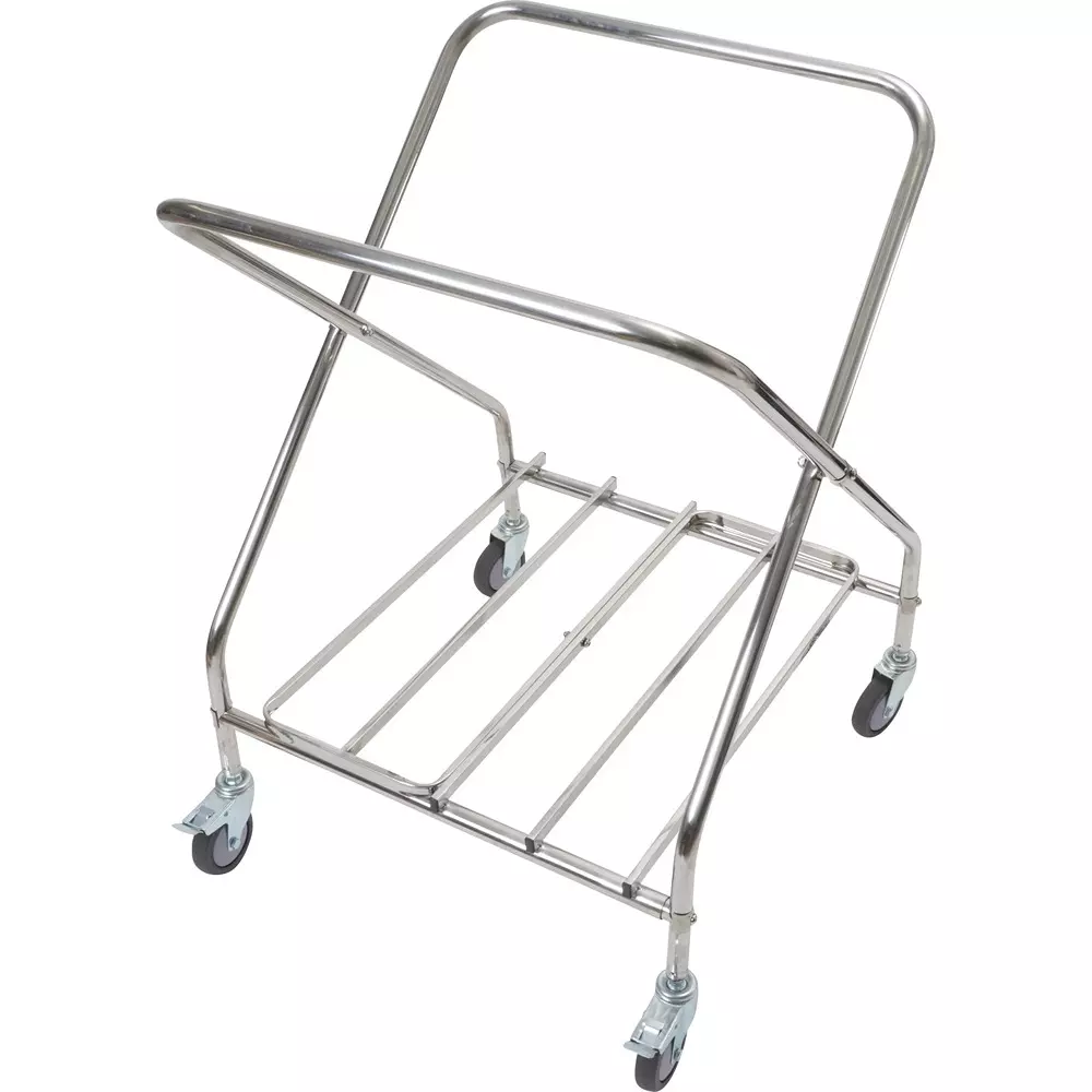 MonotaRO Cleaning Dust Trolley Cart Frame Only (Stainless Pipe), 64351404