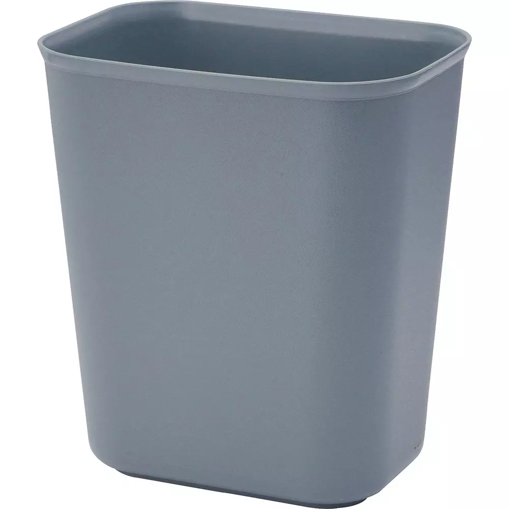 MonotaRO Square Trash Can Gray 230x162x257 mm, GX-003C-N