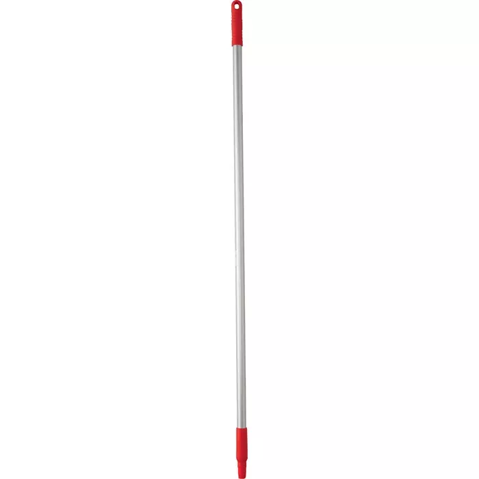 VIKAN Anodised Aluminium & Polypropylene Mop Handle Red 25 mm x 1.26 m, 29584