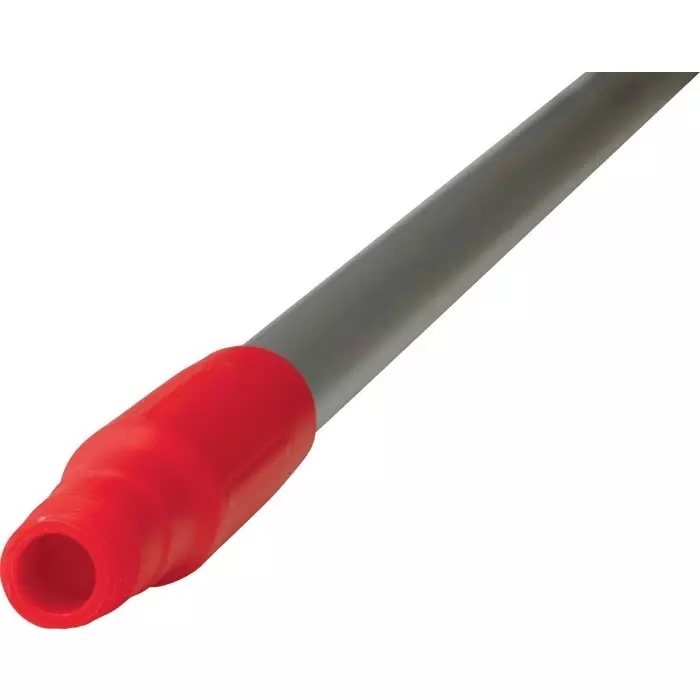 VIKAN Anodised Aluminium & Polypropylene Mop Handle Red 25 mm x 1.26 m, 29584
