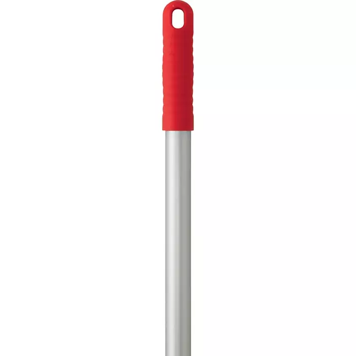 VIKAN Anodised Aluminium & Polypropylene Mop Handle Red 25 mm x 1.26 m, 29584