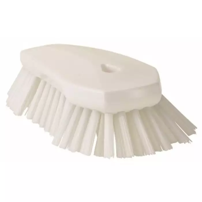VIKAN Hand Brush Polyester, Polypropylene & Stainless Steel Bristles Yellow, 38926