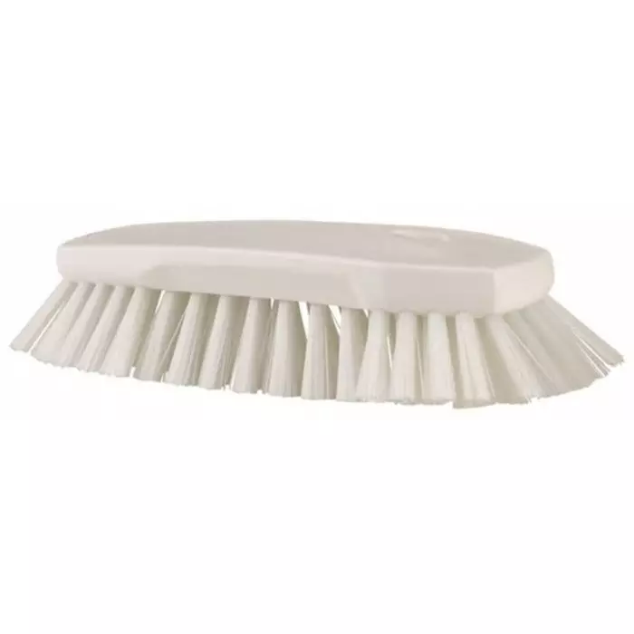 VIKAN Hand Brush Polyester, Polypropylene & Stainless Steel Bristles Yellow, 38926