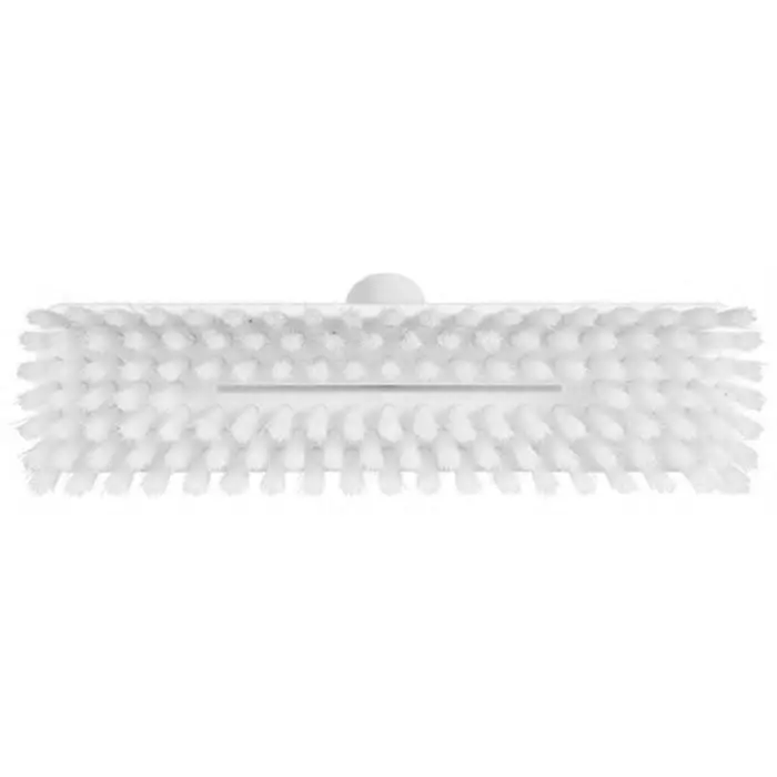 VIKAN Deck Brush White 32 mm Medium Polyester, Polypropylene & Stainless Steel Bristles, 70435