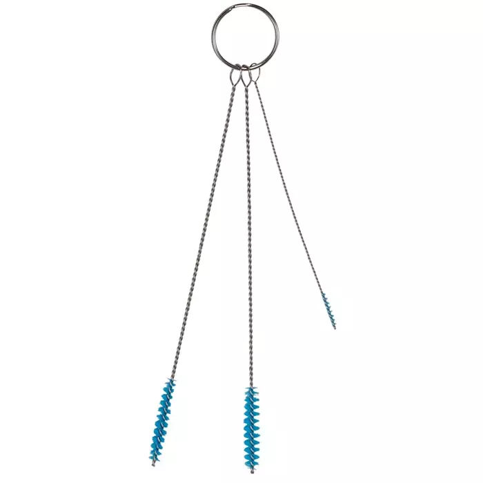 VIKAN Bottle Brush Blue 150x2 mm PET Bristle Material, 53623