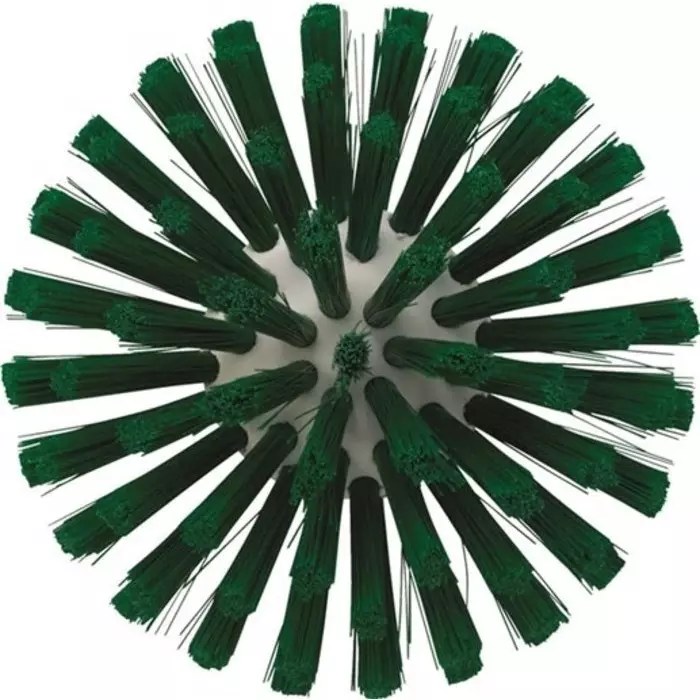 VIKAN Hand Brush Polyester, Polypropylene & Stainless Steel Bristles Green, 70352