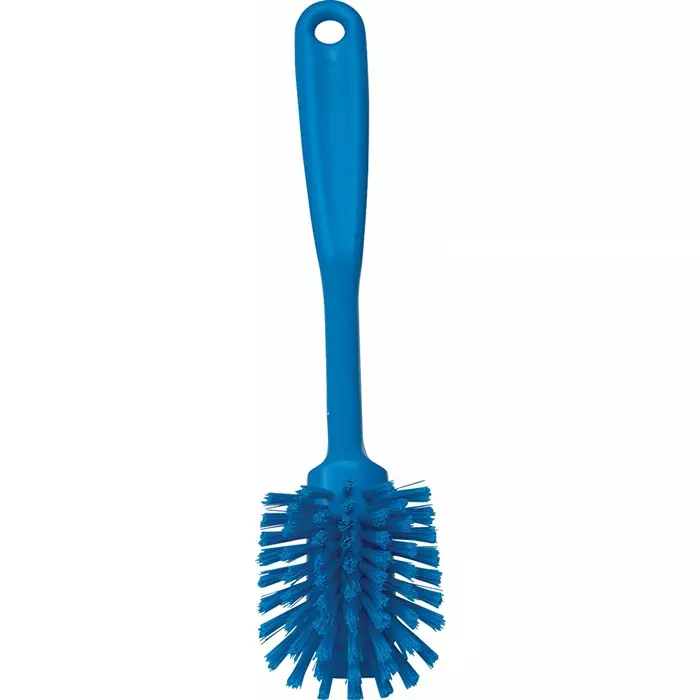 VIKAN Scrubbing Brush PET Medium 23 mm Bristle Length Blue, 42373