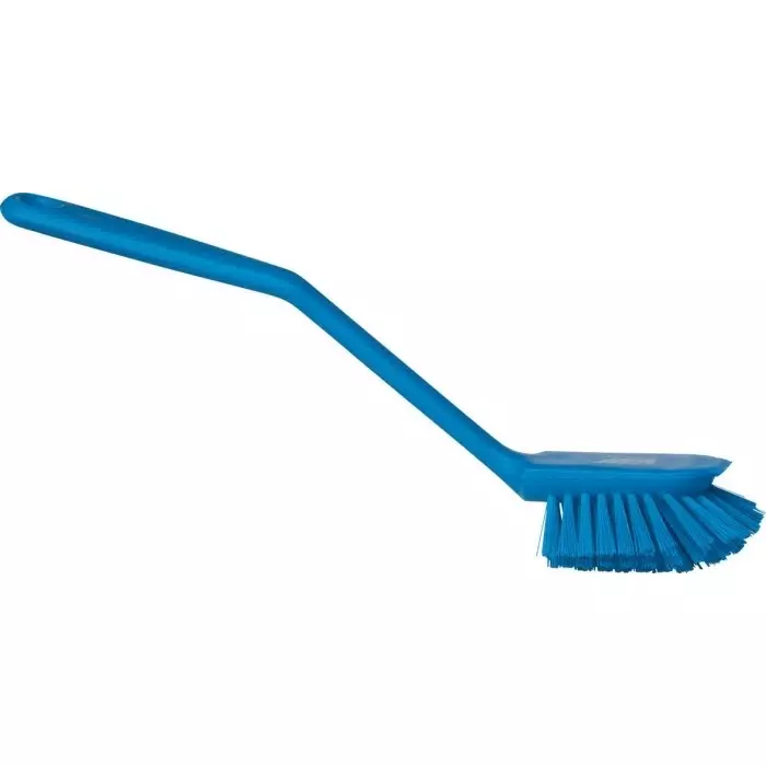 VIKAN Scrubbing Brush PET Medium 23 mm Bristle Length Blue, 42373