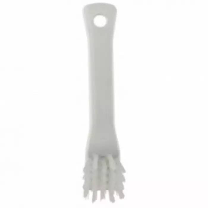 VIKAN Hand Brush Hard Polyester Bristles White 150 mm, 39515