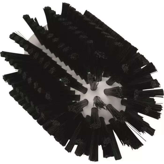 VIKAN Scrub Brush Medium Polyester, Polypropylene & Stainless Steel 24 mm Bristle Black, 5380779