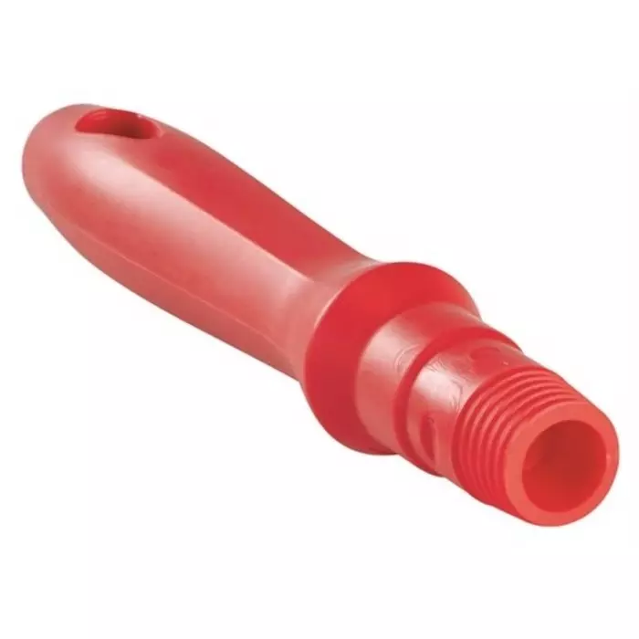 VIKAN Polypropylene Handle Red 160 mm for use with Cleaners, Squeegees & Table or Floor Scrapers, 29344