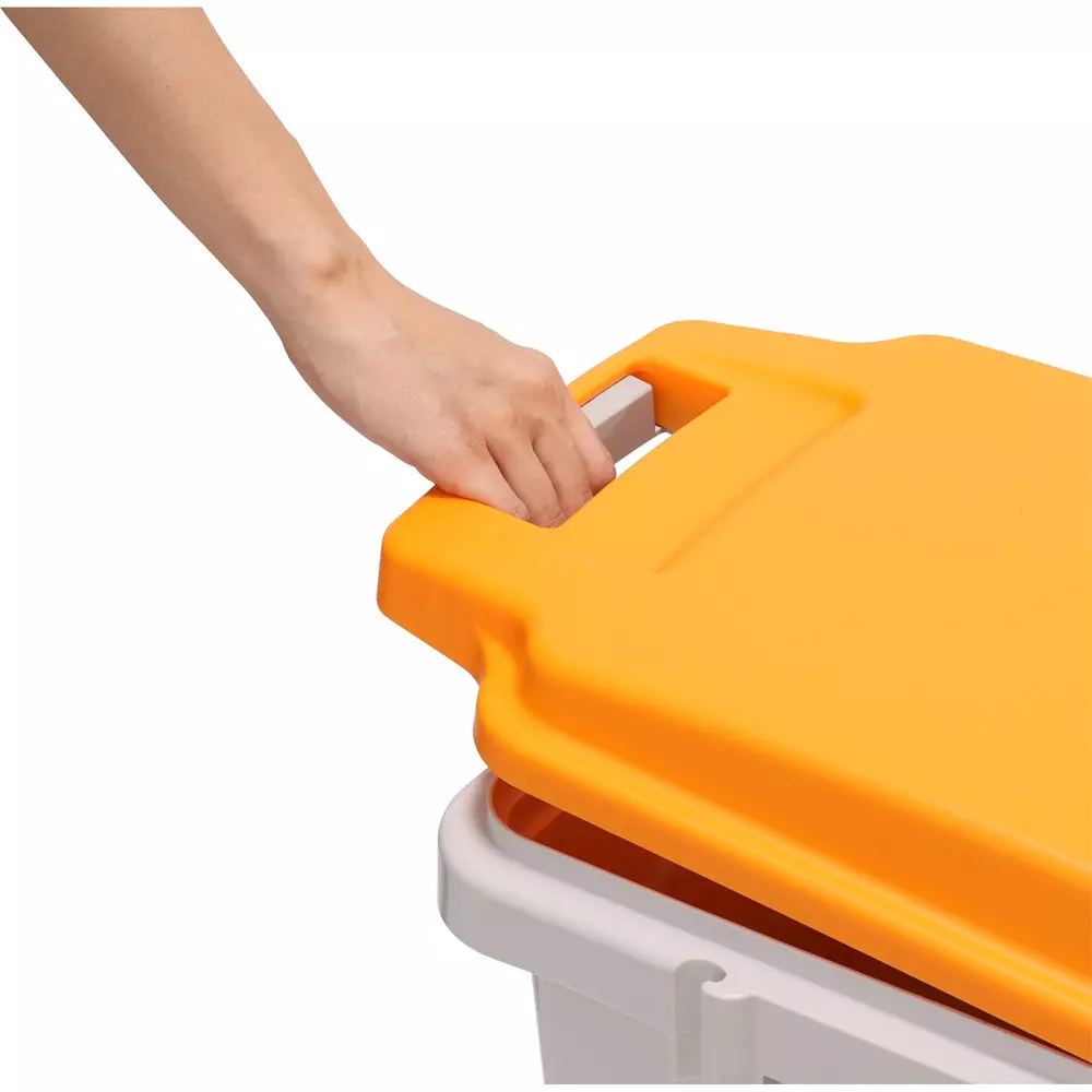 monotaro-with-handle-sorting-pail-with-odor-leakage-prevention-packing-can-be-connected-orange-45-l-capacity-50638438