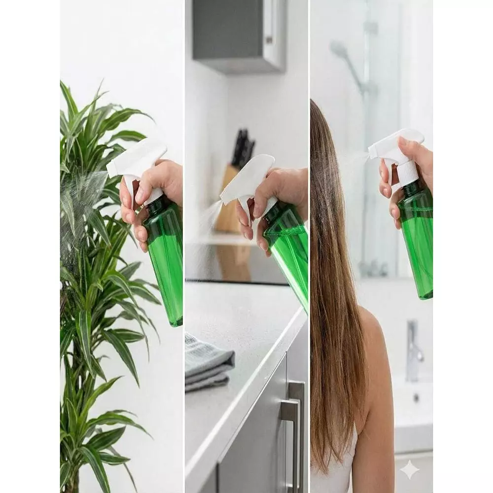 prettybuyers-250-ml-empty-spray-bottle-green-color