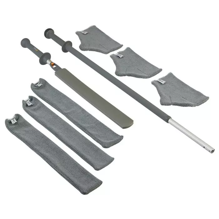 VIKAN Microfibre Duster Grey for Dust Cleaning, 990102