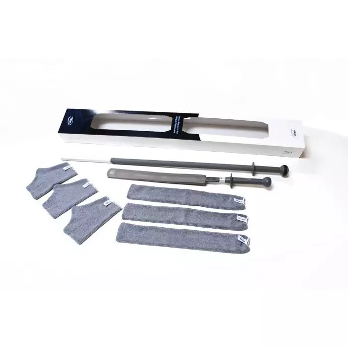 VIKAN Microfibre Duster Grey for Dust Cleaning, 990102