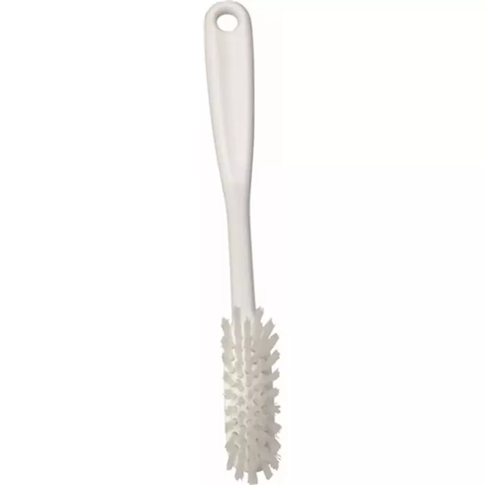 VIKAN Hand Brush Polyester, Polypropylene & Stainless Steel Bristles Yellow, 42876