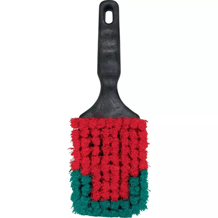 VIKAN Scrubbing Brush Polyester Soft 45 mm Bristle Length Black, 522752
