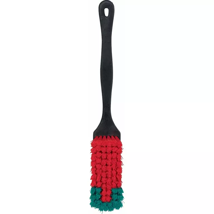 VIKAN Scrubbing Brush Polyester Soft 45 mm Bristle Length Black, 522252