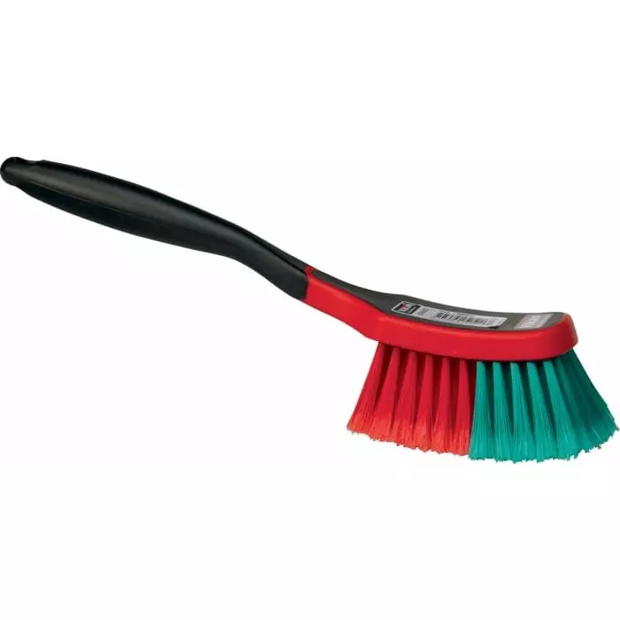VIKAN Scrubbing Brush Polyester Soft 45 mm Bristle Length Black, 525252