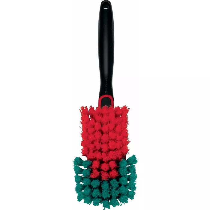 VIKAN Scrubbing Brush Polyester Soft 45 mm Bristle Length Black, 525252