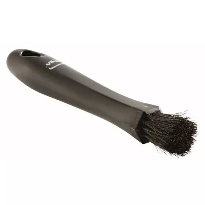 VIKAN Hand Brush Soft Polyester Bristles Black & Red 40 mm, 521152