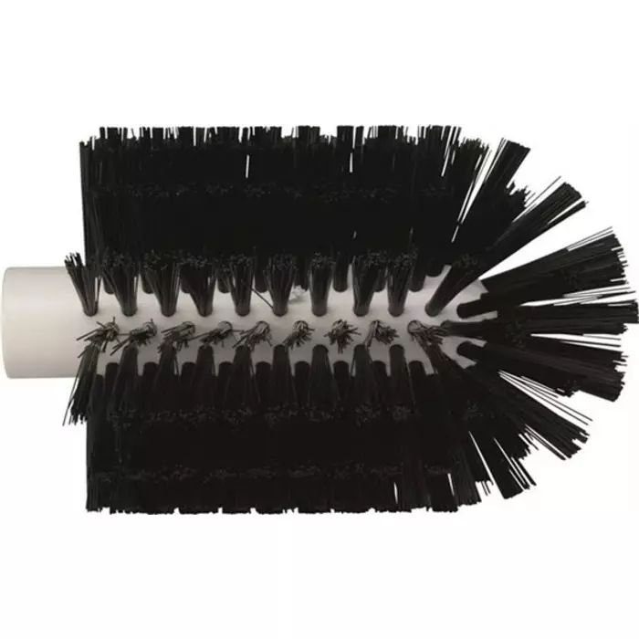 VIKAN Scrub Brush Medium Polyester, Polypropylene & Stainless Steel 37 mm Bristle Black, 53801039