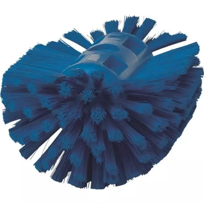 VIKAN Scrub Brush Medium Polyester, Polypropylene & Stainless Steel 40 mm Bristle Blue, 70393
