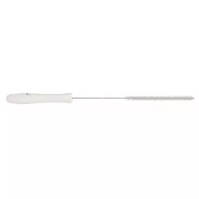 VIKAN Hand Brush Medium Polyester, Polypropylene & Stainless Steel Bristles White 3.5 mm, 53635