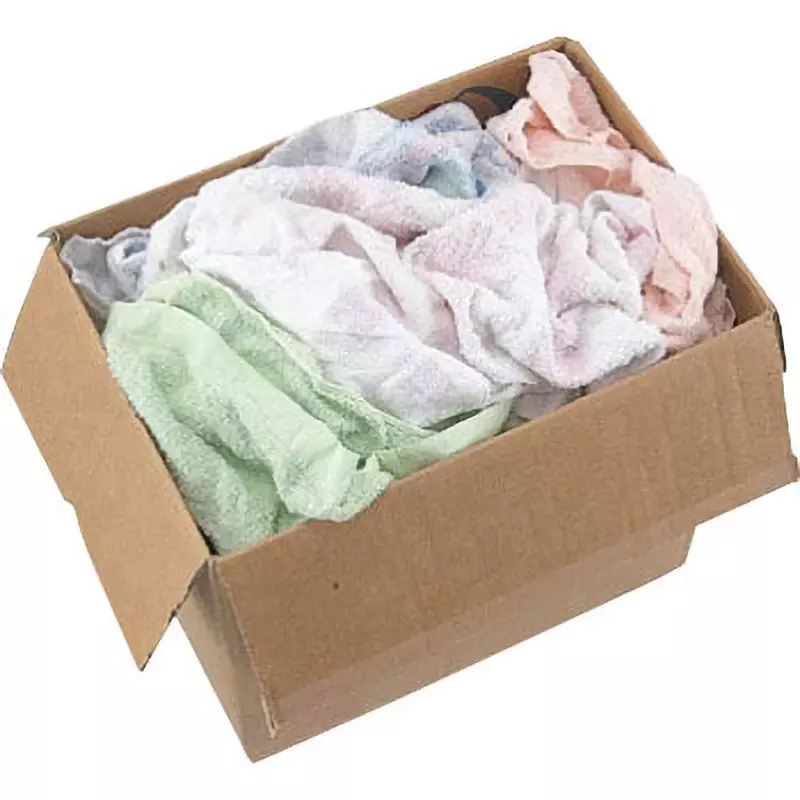 MonotaRO Towel Cloth Used Cloth with Dimensions Cm About 30-60 square, 8745791 (Pack of 20 Kg)