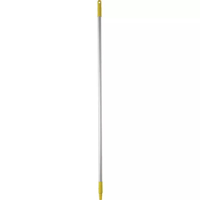 VIKAN Anodised Aluminium & Polypropylene Mop Handle Yellow 25 mm x 1.46 m, 29596