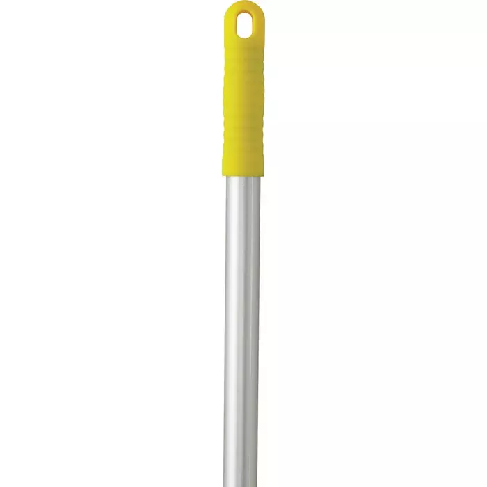 VIKAN Anodised Aluminium & Polypropylene Mop Handle Yellow 25 mm x 1.46 m, 29596