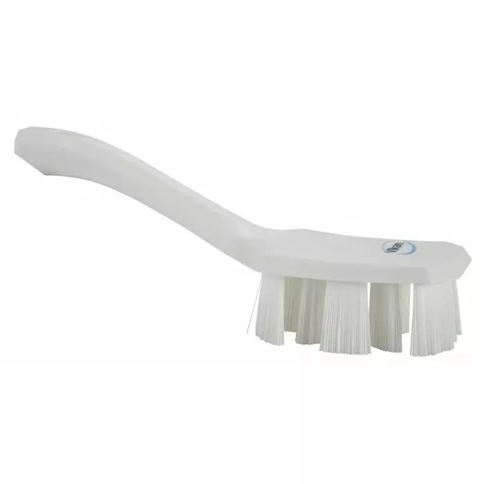 VIKAN Scrubbing Brush PET Hard 37 mm Bristle Length White, 41795