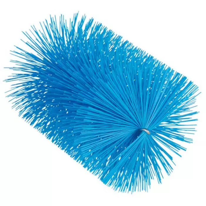 VIKAN Scrub Brush Medium Polyester, Polypropylene & Stainless Steel 56 mm Bristle Blue, 53943