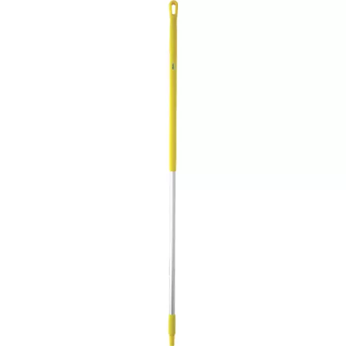 VIKAN Broom Handle Yellow 1.51 m for Use with Brooms, 29376