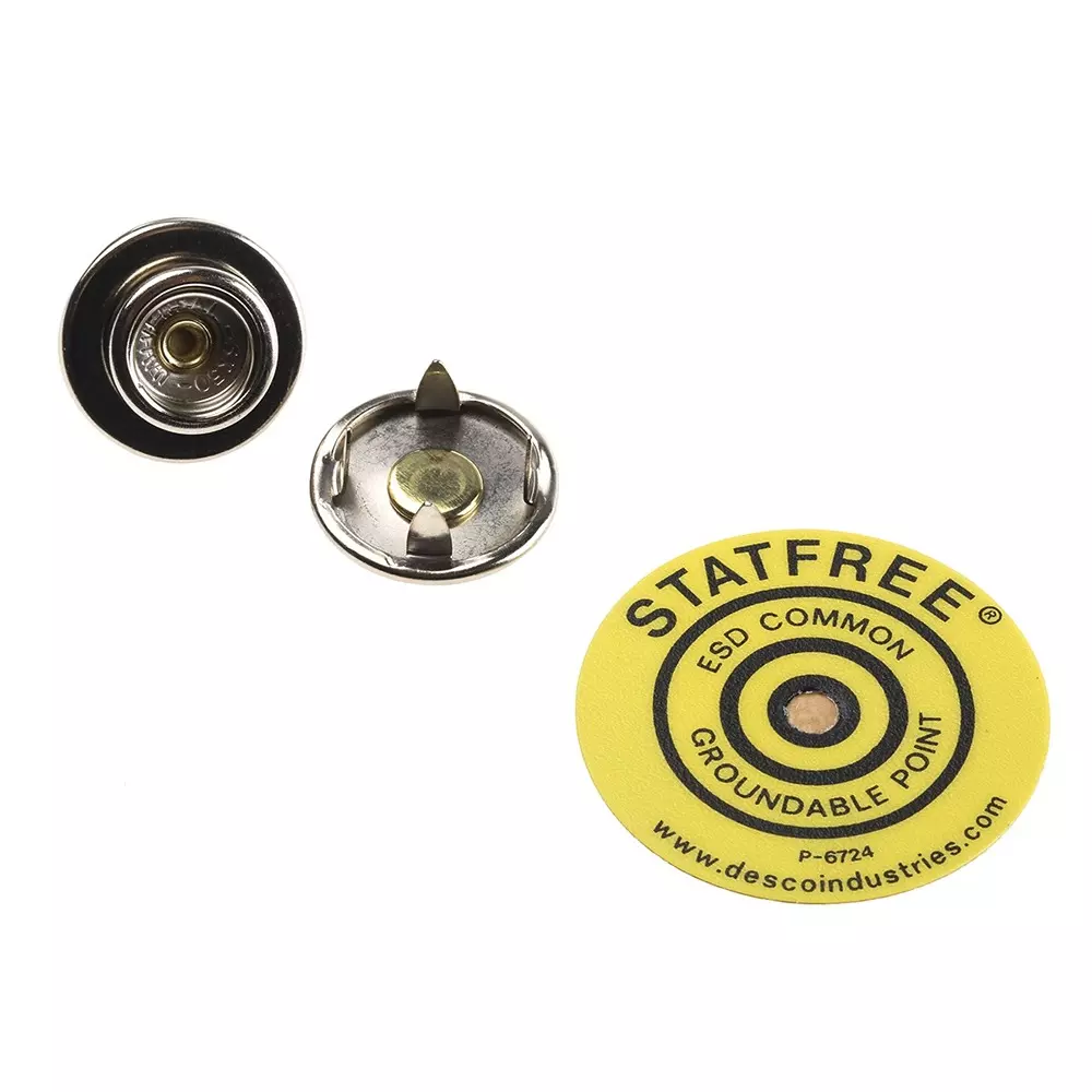 RS PRO Female Snap 10 mm Snap Yes, 2640414 (Pack of 12 Pcs)