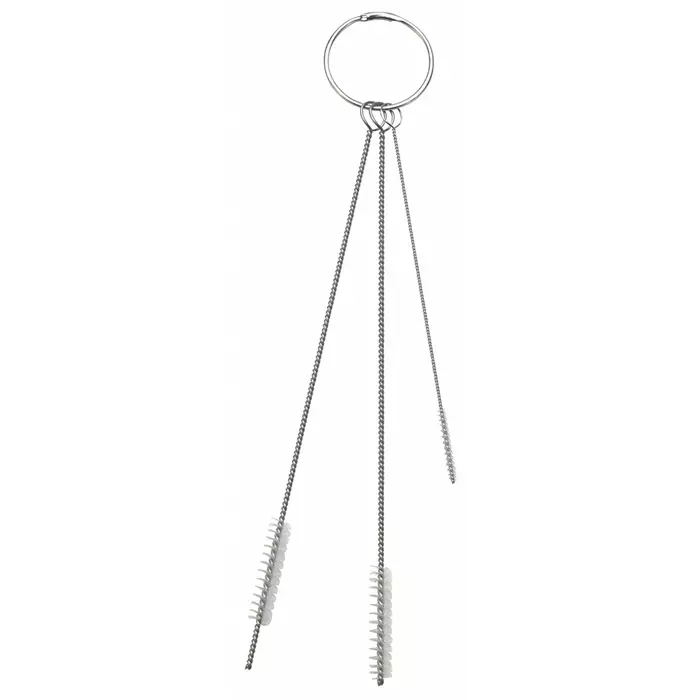 VIKAN Bottle Brush White 150x2 mm PET Bristle Material, 53625